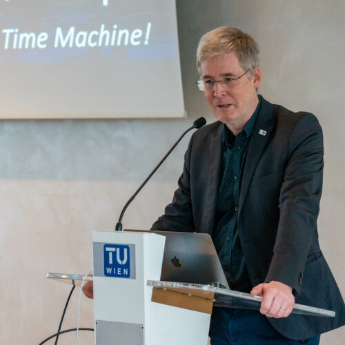 Thomas Aigner (Vice-President of the Time Machine Organisation)